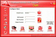 Employee Activity LIVE Watcher Client screenshot